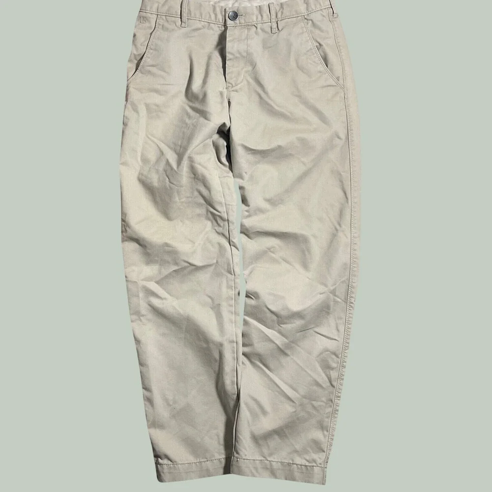 Lee Khakis Mens Chino Pants Repreve Recycled Blend 30 Tan